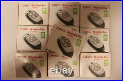10 DSC WS4939 Wireless 4-Button Remote Alarm Keyfob