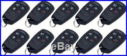 10 Honeywell Ademco 5834-4 Four-Button Wireless Key Remotes, GUARANTEED