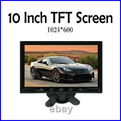 10 Inch TFT Screen CCTV Monitor Security Surveillance Monitor AV/VGA Input