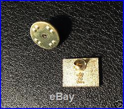 10 Karat Gold Official ADT Lapel Pin / Tie Clip