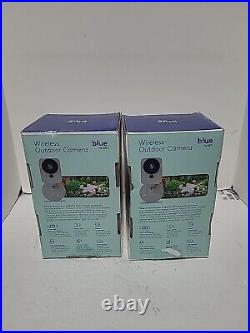 2 ADT Blue SCE2R0-29 Outdoor Camera Home Security System New Open Box