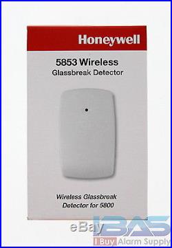 2 Honeywell Ademco ADT 5853 Wireless Glassbreak Alarm Detector Vista 20P Lynx