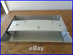 2 x Dummy burglar alarm /sounder / bell box, ADT stainless steel