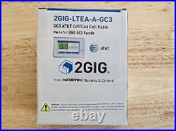 2GIG GC3 Security Panel 7 Touch Screen with 2gig-LTEA-A-GC3 Cell Radio AT&T