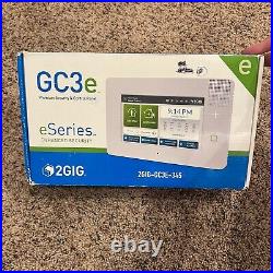 2GIG GC3E-345 7 Touch Screen Security and Control Panel White