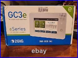 2GIG GC3E-345 7 Touch Screen Security and Control Panel White