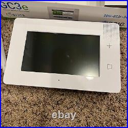 2GIG GC3E-345 7 Touch Screen Security and Control Panel White