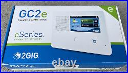 2GIG Security Alarm & Home Automation Control Panel eSeries 2GIG-GC2E-345 NIOB