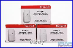 3 Honeywell Ademco ADT IS25100TC PIR Passive Infrared Motion Detector Vista 20P