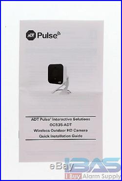 3 Sercomm ADT OC835-ADT Pulse Outdoor Wireless Network HD Camera Day / Night New