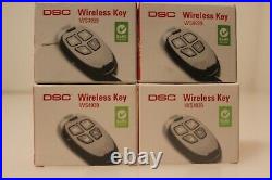 4 DSC WS4939 Wireless 4-Button Remote Alarm Keyfob