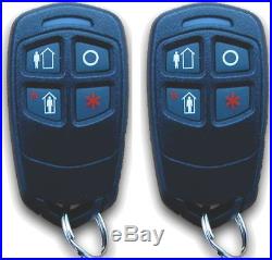 4 Honeywell Ademco 5834-4 Four-Button Wireless Key Remotes
