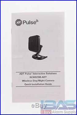 4 Sercomm ADT RC-8025B-V2 Pulse Wireless Network Camera Cloud Link Day / Night