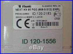 5 x ADT Visonic NEXT K9-85 PG2 Wireless PIR Sensor P/N 90-204830 Grade 2 Class 2