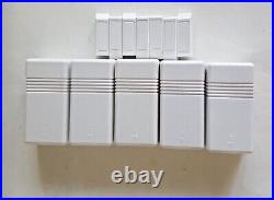 5816WMWH HONEYWELL HOME WIRELESS DOOR/WINDOW CONTACTS & MAGNETS LOT of 5 USED