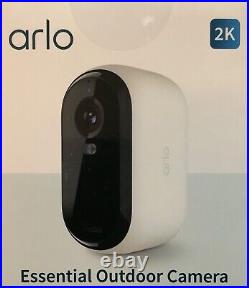 6 Arlo Essential In/ Outdoor Wireless Security 2nd Gen Spotlight Camera Sealed