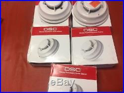 7 DSC ADT WS4916 Wireless Alarm System Photoelectric Smoke Detector Transmitter