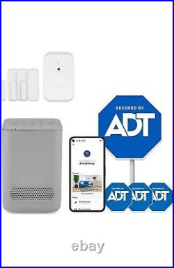ADT 6 Piece Wireless Home Security System DIY Installation Optional Professi