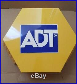 ADT Dummy Bell Box with Solar Powered Flashing LED's and Battery 2019