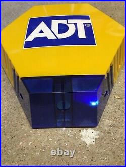 ADT Dummy Solar Powered Burglar Alarm Box With Stickers