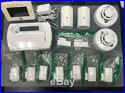 ADT Home Security System. Control, remote, 7 door, 2 window, 2 motion, 2 fire/CO