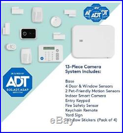 ADT LifeShield 18-Piece Easy, DIY Smart Home Security System, WiFi Enabled