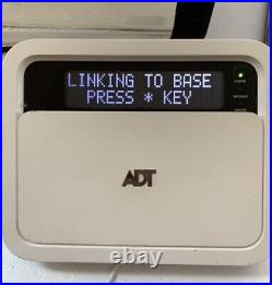 ADT Security Alarm System TS Keypad Base Unit Pulse