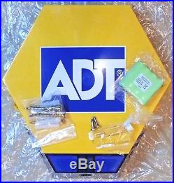 ADT Solar LED Flashing Alarm Bell Box Decoy Dummy Kit + Battery NEW STYLE Ref B
