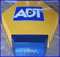 ADT Solar LED Flashing Alarm Bell Box Decoy Dummy Kit + Bracket And Battery DCF2