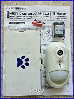 ADT Visonic NEXT CAM K9-85 LP PG2 Wireless Two Way PIR Camera ID-140-1912 RefM1
