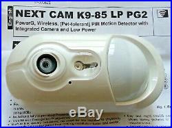 ADT Visonic NEXT CAM K9-85 LP PG2 Wireless Two Way PIR Camera ID-140-6713 RefM1