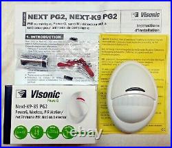 ADT Visonic NEXT K9-85 PG2 Wireless PIR Pet Friendly (868-0012) 5 Pack