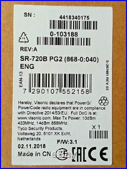 ADT Visonic SR-720B PG2 Wireless POWERG POWERMASTER Siren ID400-2778 (868-0)
