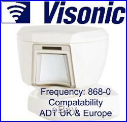 ADT Visonic Tower 20AM Wireless Outdoor Digital Mirror PIR (868-0) ID-130-7920