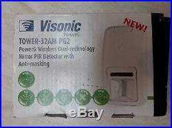 ADT Visonic Tower 32AM PG2 Wireless Dual Technology PIR 90-204857 ID150-1784