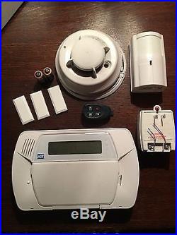 ADT Wireless Alarm Security System includes-1 monitor, 1 smoke, 1 motion, 1 remote