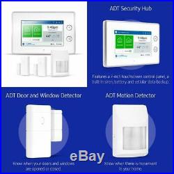 ADT Wireless Home Security Starter Kit with DIY Smart Alarm with Motion Detector