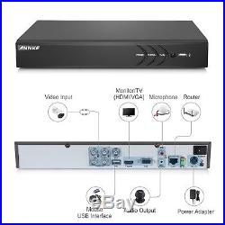 ANNKE 3MP HD 4CH 5in1 DVR 4x Dome 2MP IR Home Security CCTV Camera System 1TB