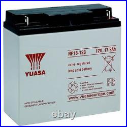 Adt 420615 12v 18ah Alarm Replacement Yuasa Battery