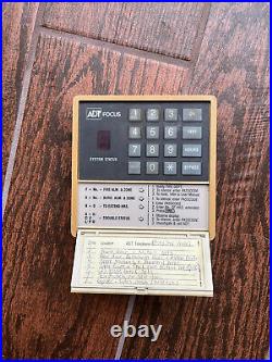 Adt Focus Keypad Touchpad