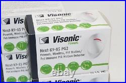 Adt Visonic Next K9-85 Pg2 Wireless Pir Pet Friendly (868-0012) Set Of 8