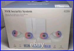 Alder 8MP 8 Channel Security Camera System 2TB NVR Wired PoE Surveillance Kit