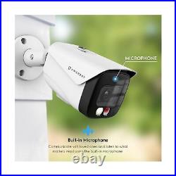 Amcrest 4K IP PoE AI Camera UltraHD 8MP Security Outdoor Camera, FOV 129°, 49