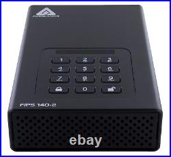 Apricorn 6TB Aegis Desktop Padlock FIPS 140-2 Validated 256-Bit Encrypted Har