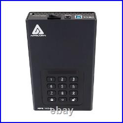 Apricorn 6TB Aegis Desktop Padlock FIPS 140-2 Validated 256-Bit Encrypted Har