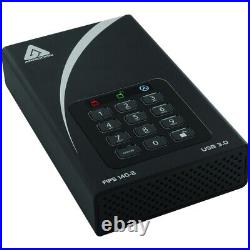 Apricorn Aegis Padlock DT FIPS ADT-3PL256F-12TB 12 TB External Hard Drive