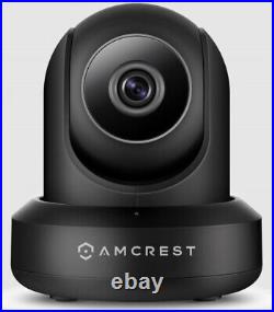 Black AmCrest UltraHD 2K 3MP WiFi Video Security Baby IP Camera 859084006282