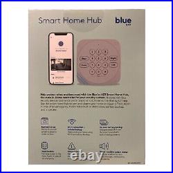 Blue 8pc Home Security System Smart Hub, 4 Door/Window Sensors, Motion Sensor