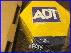 Brand New ADT Dummy Alarm System Flashing Box With Battery & Solar Power Pack