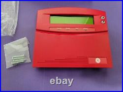 CADDX GE Security Interlogix NX-148E CF LCD Keypad with GE Logo (Red Case) NEW